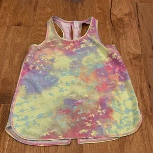 Ivivva Birds Pastels Tank Top-Size 14